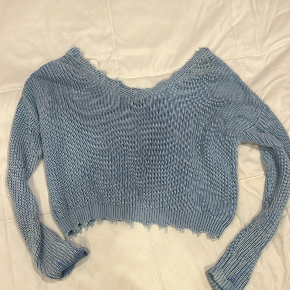 Blue Rain Sweater